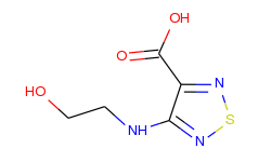 4-(2-hydroxy-ethylamino)-[1,2,5]thiadiazole-3-carboxylic acid