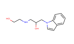 1-(2-hydroxy-ethylamino)-3-indol-1-yl-propan-2-ol
