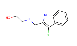 2-[(3-chloro-1h-indol-2-ylmethyl)-amino]-ethanol