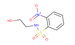 n-(2-hydroxyethyl)-2-nitrobenzenesulfonamide
