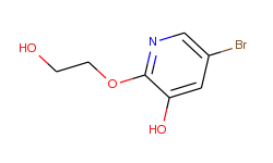 5-bromo-2-(2-hydroxyethoxy)pyridin-3-ol