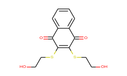 2,3-bis(2-hydroxyethylthio)-1,4-naphthalenedione