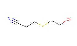 3-(2-hydroxyethylthio)propionitrile