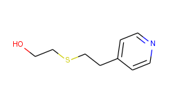 2-[(2-pyridin-4-ylethyl)thio]ethanol