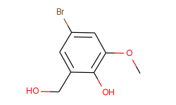 4-BROMO-2-(HYDROXYMETHYL)-6-METHOXYBENZENOL