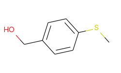 Benzenemethanol, 4-(methylthio)-