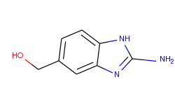 1H-Benzimidazole-5-methanol, 2-amino-