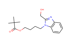 4-[2-(Hydroxymethyl)-1H-benzoimidazol-1-yl]butyl Pivalate