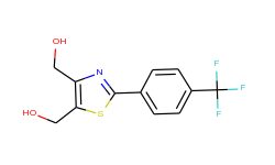 (2-(4-(Trifluoromethyl)phenyl)thiazole-4,5-diyl)dimethanol