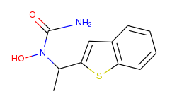 Urea, N-(1-benzo[b]thien-2-ylethyl)-N-hydroxy-