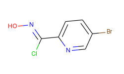 2-Pyridinecarboximidoyl chloride, 5-bromo-N-hydroxy-