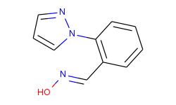 2-(1h-pyrazol-1-yl)benzenecarbaldehyde oxime