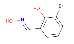3-bromo-2-hydroxybenzaldehyde oxime