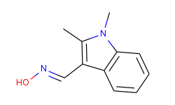 N-[(1,2-Dimethylindol-3-yl)methylidene]hydroxylamine