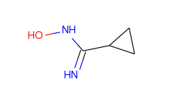 Cyclopropanecarboximidamide, N-hydroxy-