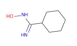 Cyclohexanecarboximidamide, N-hydroxy-