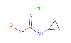 N-Cyclopropyl-N'-hydroxyguanidine hydrochloride