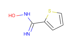 2-Thiophenecarboximidamide, N-hydroxy-