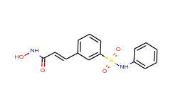 2-Propenamide, N-hydroxy-3-[3-[(phenylamino)sulfonyl]phenyl]-, (2E)-