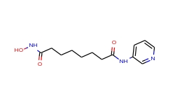 Octanediamide, N-hydroxy-N'-3-pyridinyl-