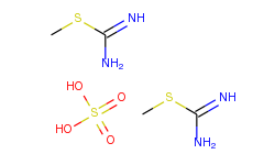 Carbamimidothioic acid, methyl ester, sulfate (2:1)