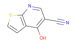 Thieno[2,3-b]pyridine-5-carbonitrile, 4-hydroxy-