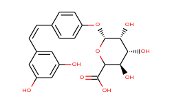 cis Resveratrol 4'-O-β-D-Glucuronide