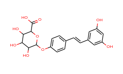 trans Resveratrol 4'-O-β-D-Glucuronide