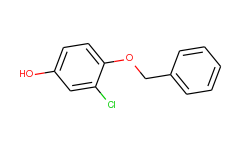 4-benzyloxy-3-chloro-phenol