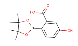 5-hydroxy-2-(4,4,5,5-tetramethyl-1,3,2-dioxaborolan-2-yl)benzoic acid