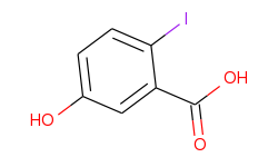 Benzoic acid, 5-hydroxy-2-iodo-