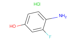 Phenol, 4-amino-3-fluoro-, hydrochloride (1:1)