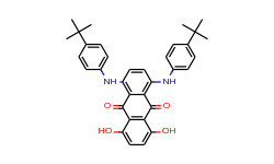 1,4-Dihydroxy-5,8-bis((p-tert-butylphenyl)amino)anthraquinone