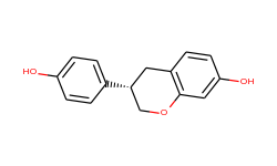 2H-1-Benzopyran-7-ol, 3,4-dihydro-3-(4-hydroxyphenyl)-, (3S)-