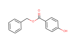 Benzoic acid, 4-hydroxy-, phenylmethyl ester