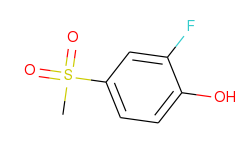 2-fluoro-4-methylsulfonylphenol