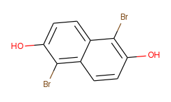 1,5-dibromonaphthalene-2,6-diol