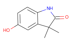 2H-Indol-2-one, 1,3-dihydro-5-hydroxy-3,3-dimethyl-
