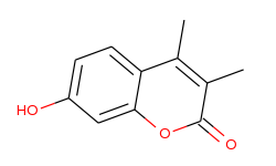 2H-1-Benzopyran-2-one, 7-hydroxy-3,4-dimethyl-