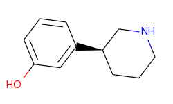 Phenol, 3-(3S)-3-piperidinyl-
