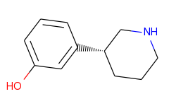 Phenol, 3-(3R)-3-piperidinyl-