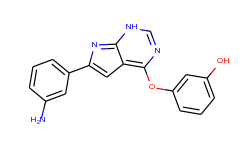 Phenol, 3-[[6-(3-aminophenyl)-1H-pyrrolo[2,3-d]pyrimidin-4-yl]oxy]-