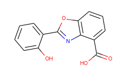 4-Benzoxazolecarboxylic acid, 2-(2-hydroxyphenyl)-