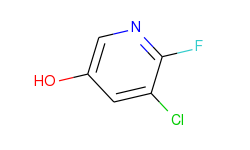 3-chloro-2-fluoro-5-hydroxypyridine