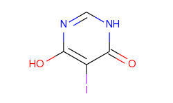 6-Hydroxy-5-iodopyrimidin-4(3H)-one