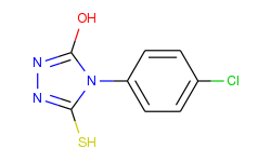 4-(4-chlorophenyl)-5-mercapto-4h-1,2,4-triazol-3-ol