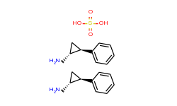 Cyclopropanamine, 2-phenyl-, (1R,2S)-rel-, sulfate (2:1)