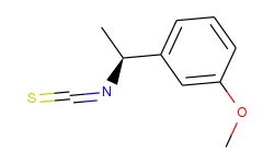 (S)-(+)-1-(3-Methoxyphenyl)Ethyl Isothiocyanate