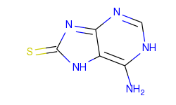 8H-Purine-8-thione, 6-amino-1,7-dihydro-