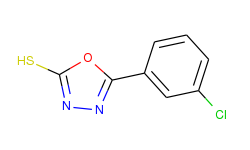 5-(3-chlorophenyl)-1,3,4-oxadiazole-2-thiol